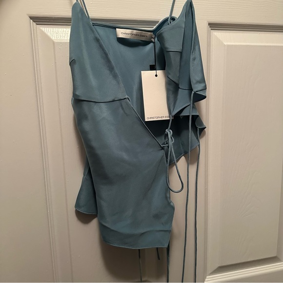 CHRISTOPHER ESBER - SLOPE SILK CAMI - SIZE 4 US - Picture 3 of 5